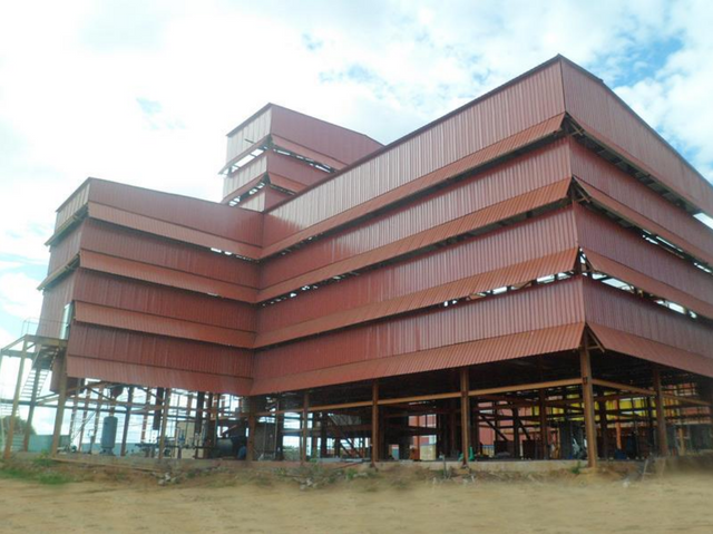 Tanzanie ocelová průmyslová budova tavírna