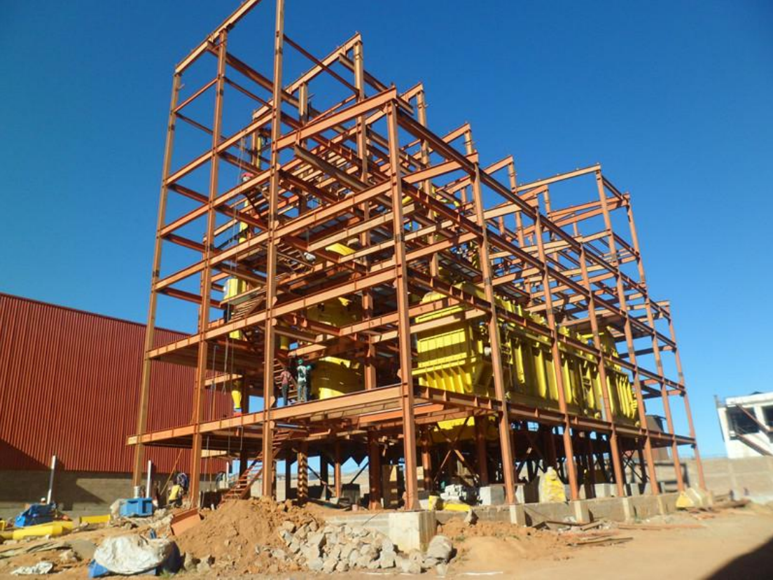  Tanzania Steel Industrial Building Smelting Plant